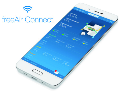 Lüftungs-Steuerung über Smartphone mit freeAir Connect